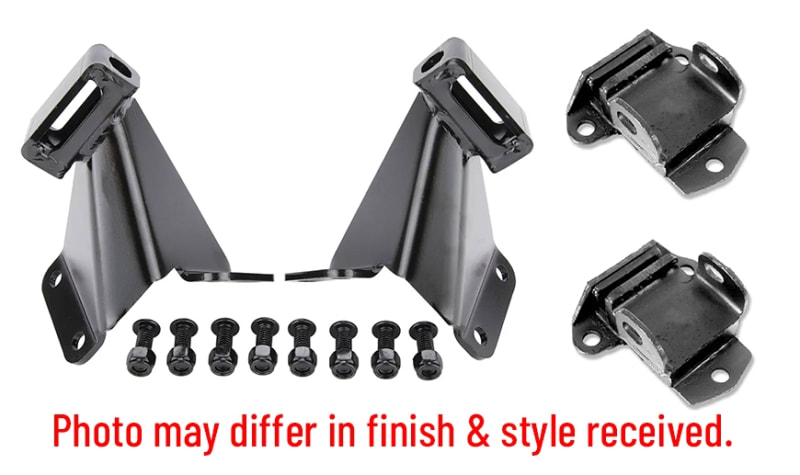 Woody's Hot Rodz 1955 1956 1957 Chevy V8 Motor Mount Brackets