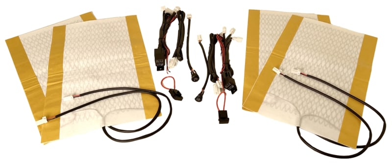 Woody's Hot Rodz "Bun and Back" Seat Warmers