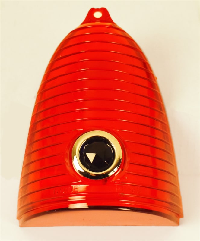 1955 Taillight Lens With Blue Dot