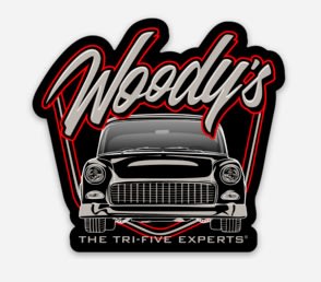 Woody's Official Decal - 1955 Woody's Official Decal - 1955