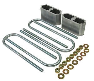 1955 1956 1957 Chevy Woody's Hot Rodz Leaf Spring Lowering Block kit - 2" Drop