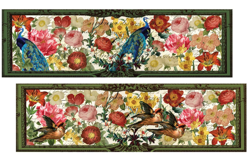 Peacock Garden Matcboxes