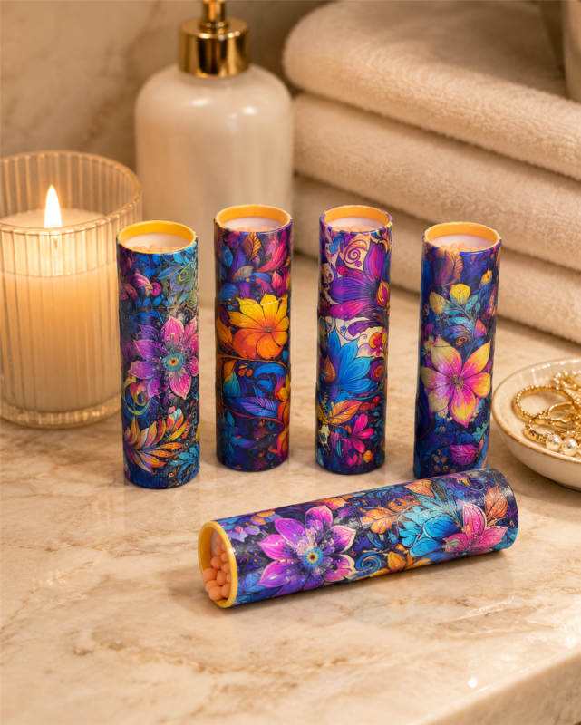 Floral Dreams Matchbox MatchTube