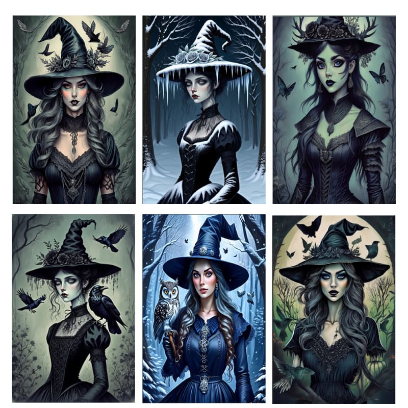 Midnight Enchantress Mini Matchboxes
