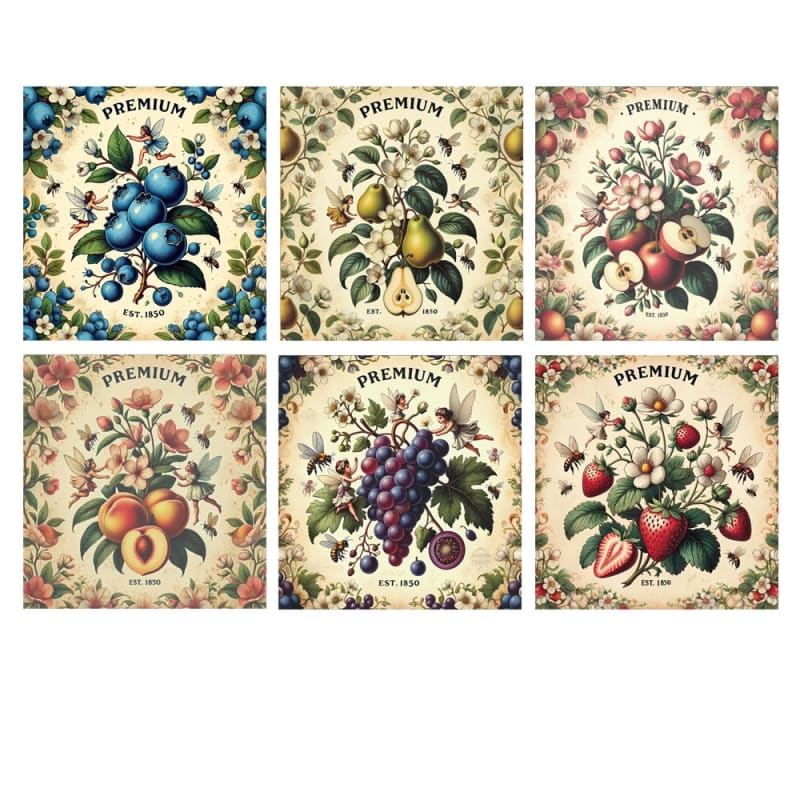 Berry Fairies Matchbox  Square