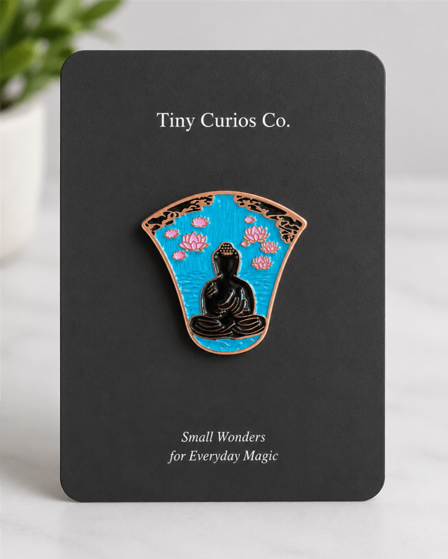 Lotus Falls Serenity Pin