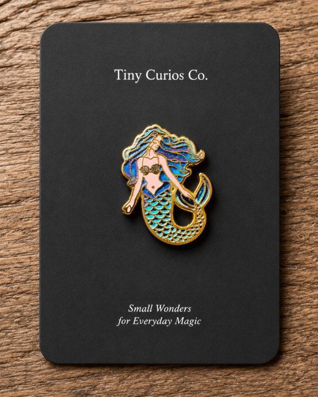 Coral Reef Mermaid Pin