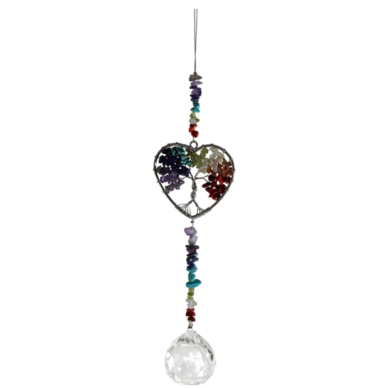 Heart and Gemstones Sun Catcher Strand