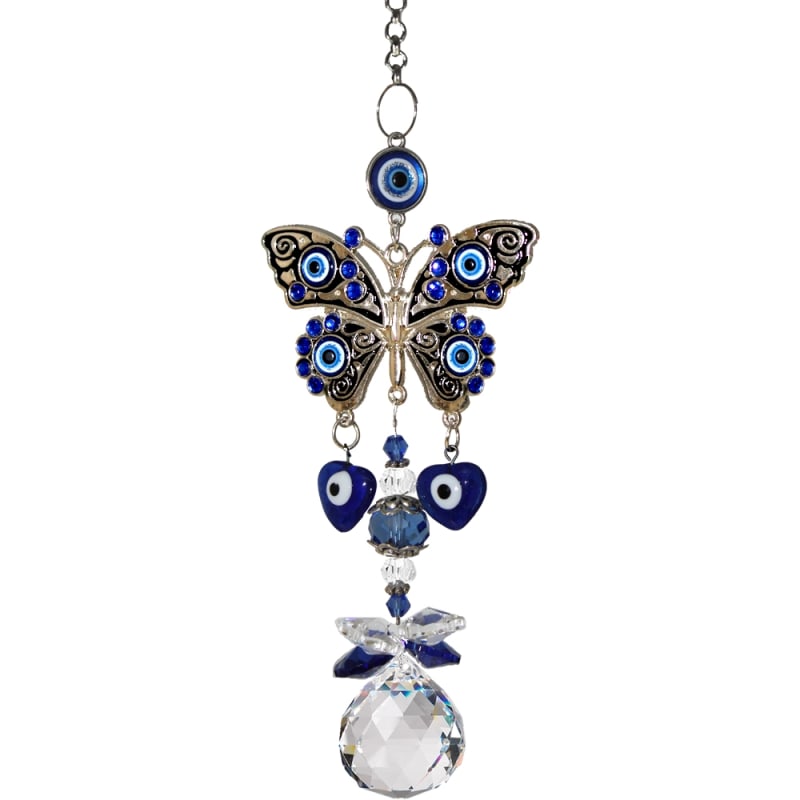 Protection Eye Butterfly Chrystal  Strand