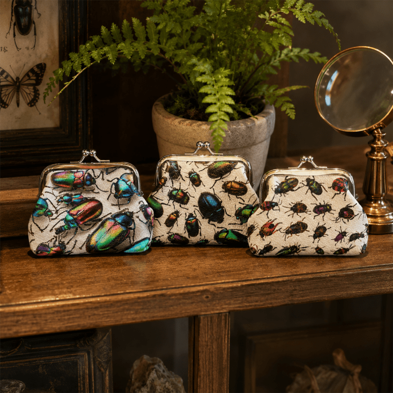 â€‹Jewelbox Entomology Coin Purse