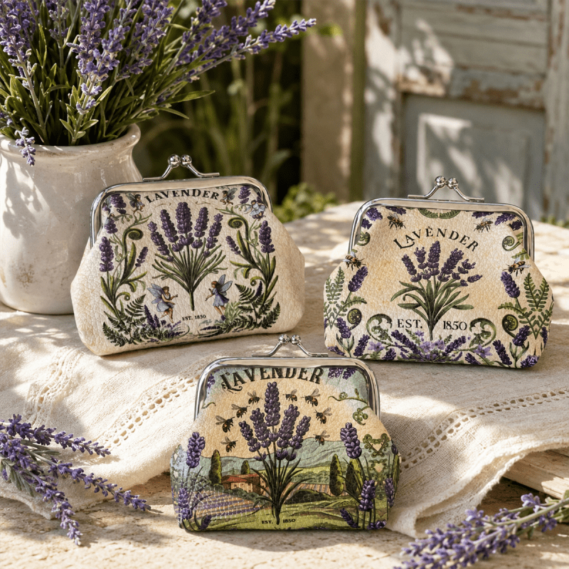 Lavender Lane Provencal Coin Purse