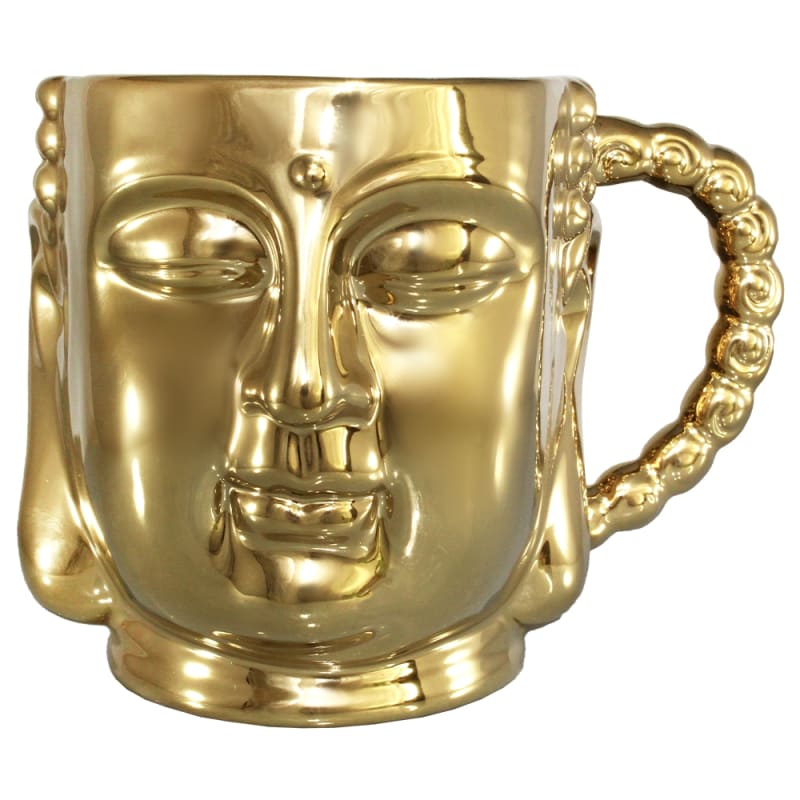 Golden Buddha Mug