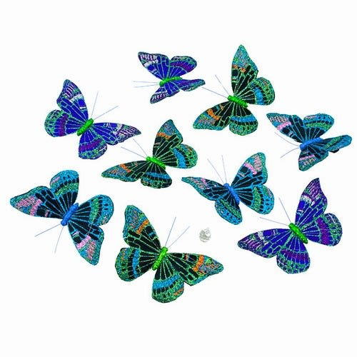 Midnight Butterfly Garland