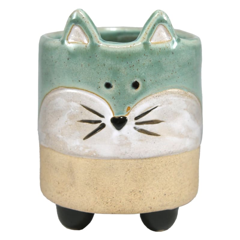 Sage Fox Mini Pot