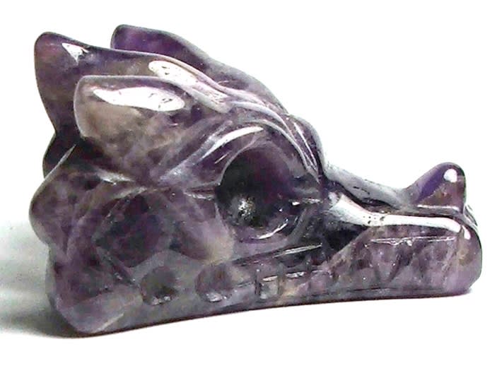 DH04-DRAGON HEAD IN AMETHYST