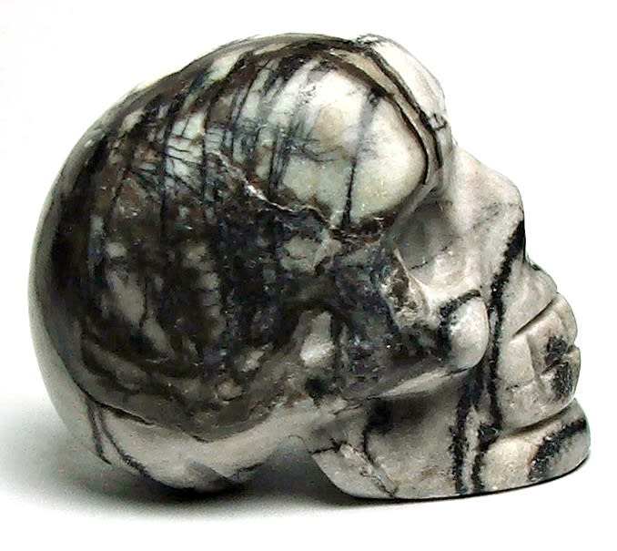 SK-09 50mm STONE SKULL IN PICASSO