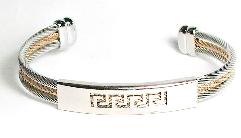SSB-007 STAINLESS STEEL CUFF BRACELET