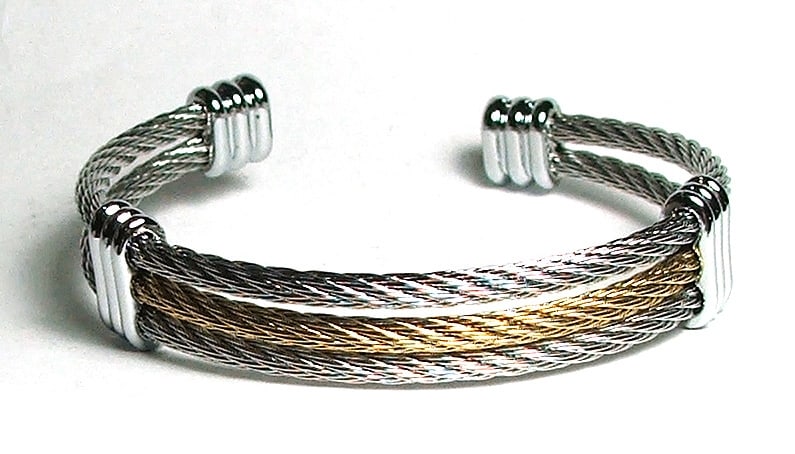 SSB-008 STAINLESS STEEL CUFF BRACELET