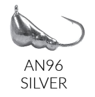 Fiskas Tungsten "Antz" - AN96 Silver - 3MM