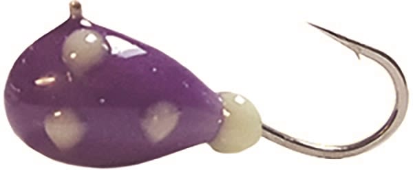 Fiskas Epoxy Jigs - E80 Purple Glow Spot - 6MM Fiskas Epoxy Jigs - E80 Purple Glow Spot - 6MM