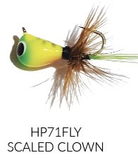 Fiskas Fly - HP71F Scaled Clown Fly - 3MM