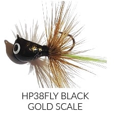 Fiskas Fly - HP38F Black Fly - 4MM