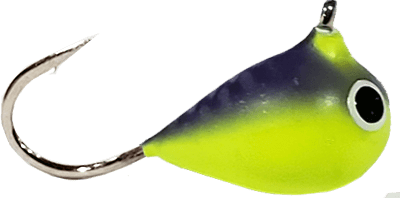 Fiskas Matte Jigs - M12 Matte Violet/Lemon - 7MM