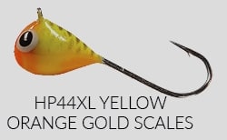 XL Walleye Series - HP44 Yellow Orange Scales - 6MMXL