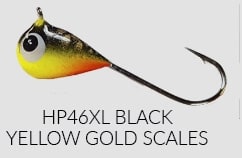 XL Walleye Series - 9MMXL - HP46 Black Yellow Scales