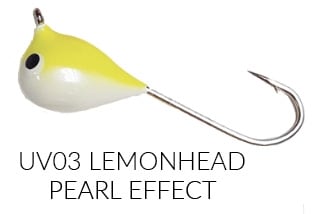 XL Walleye Series - 6MMXL - UV03 Lemon Head Pearl Effect