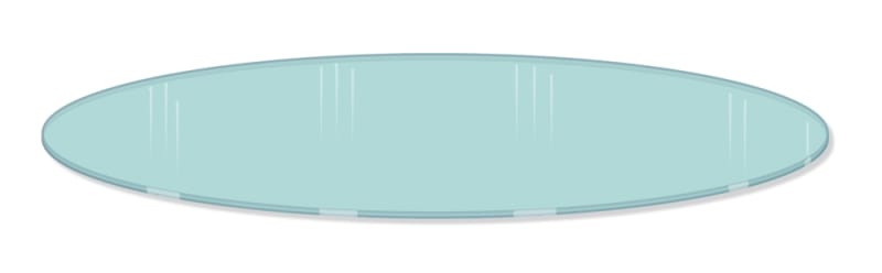 30 Inch Round Glass Shelves Set of 2 for Round Hang Rail Retail Racks 30 Inch Round Glass Shelves Set of 2 for Round Hang Rail Retail Racks