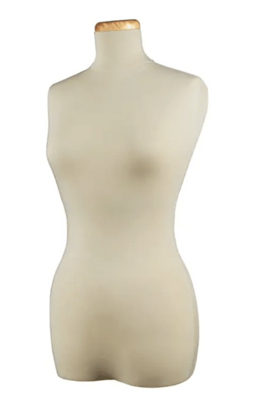 Jersey Covered Female 3/4 Torso Form