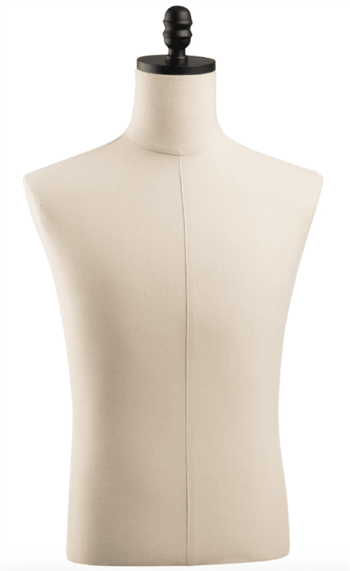 Premium Natural Male Display Dress Form Torso — Ideal for Retail & Design Use - Torso Only