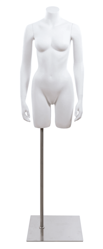 headless female torso mannequin retail display zing displayFemale Torso Headless
