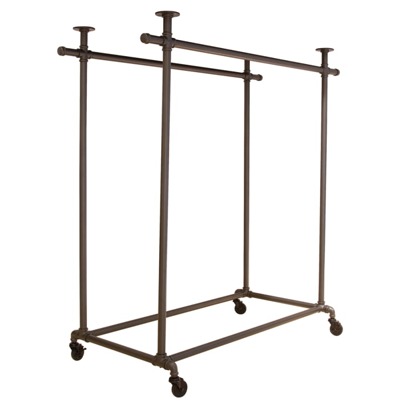 anthracite grey pipe collection retail display base with casters anthracite grey pipe collection retail display base with casters