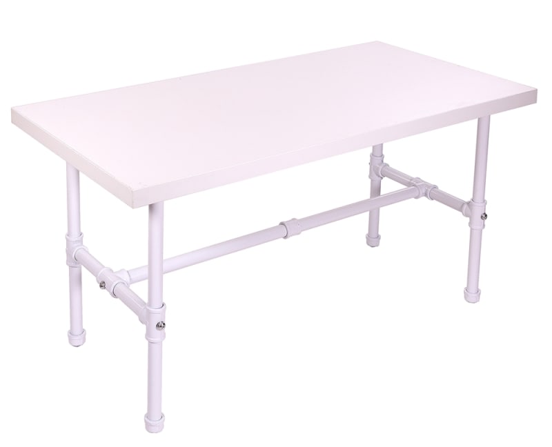 Small Capacity Table in Glossy White from Zing Display