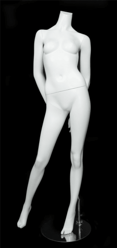 matte white female mannequin headless changeable heads retail display zing display matte white female mannequin headless changeable heads retail display zing display