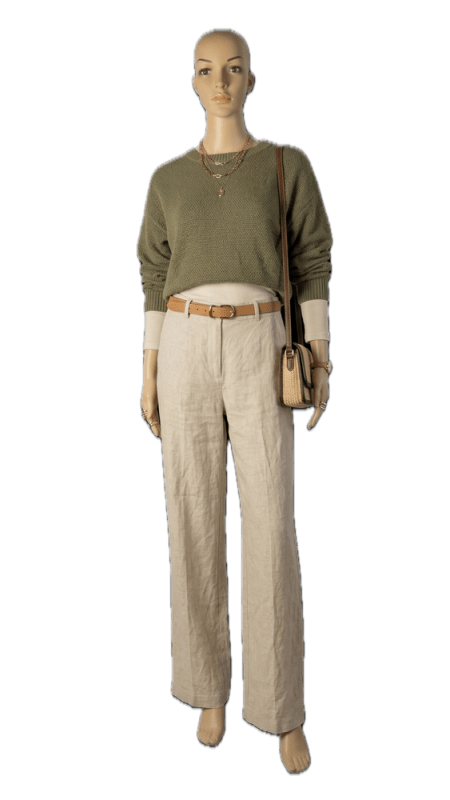 Unbreakable Female Mannequin in Tan with Facial Features
