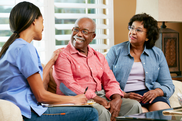 nurse treating respiratory disease