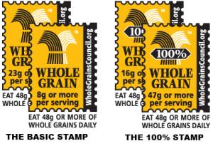 whole grain food labels