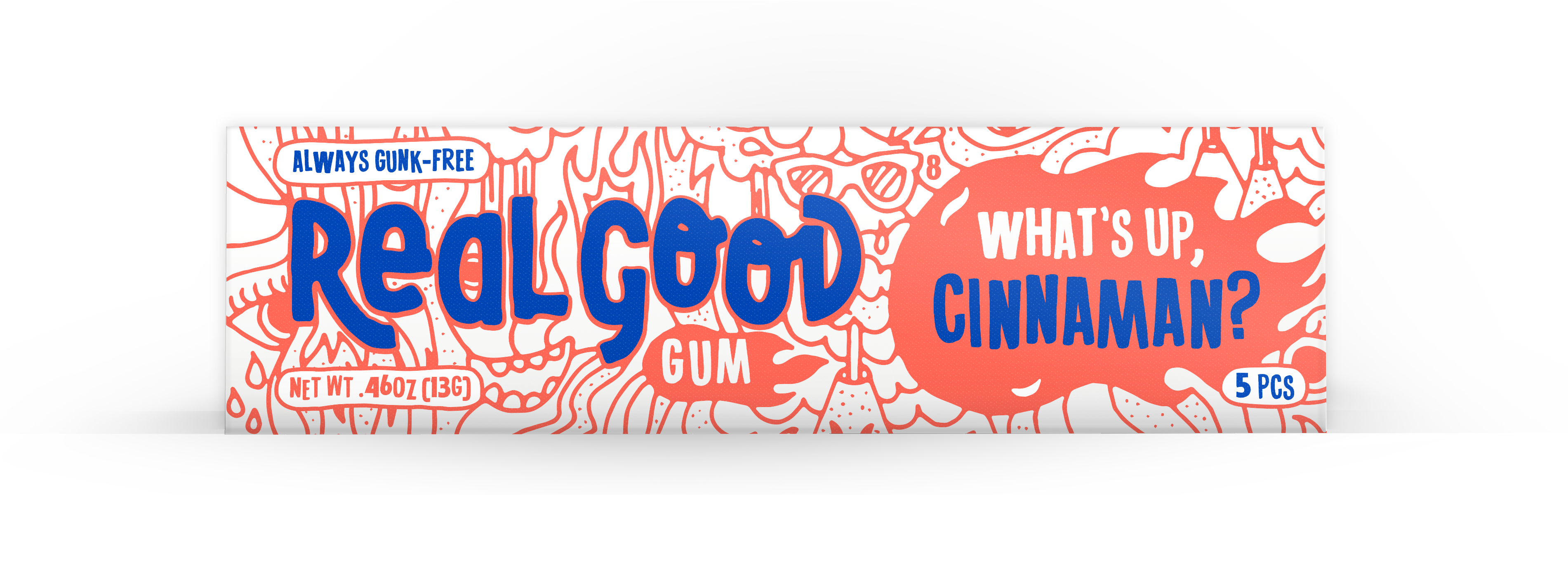 AllNatural Cinnamon Gum What’s Up Cinnaman?