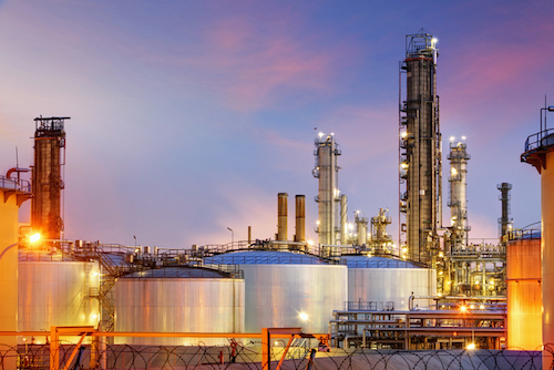 oil refinery