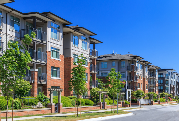 apartment building complex