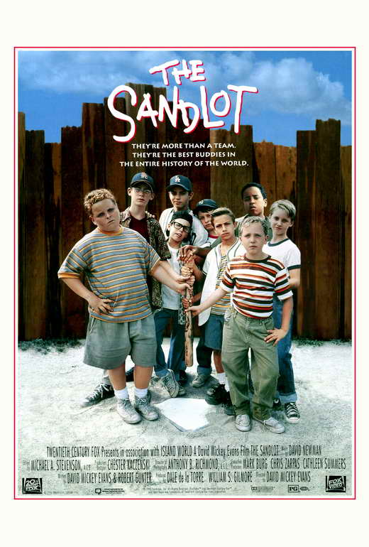 The Sandlot Movie Poster 27 x 40 Style A