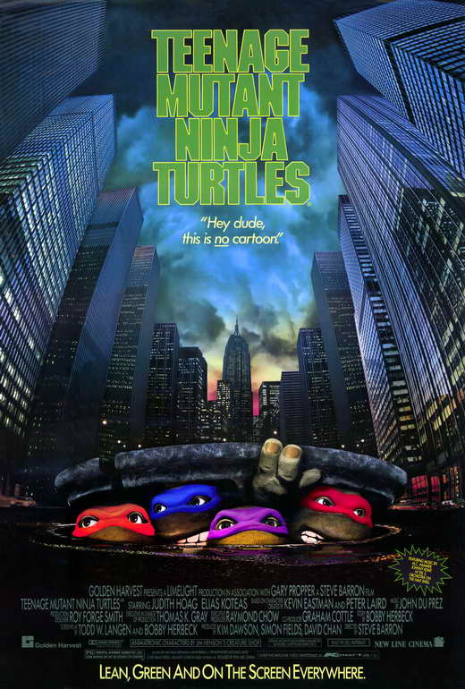 TMNT POSTER (27x40) (2007) (Style D) 