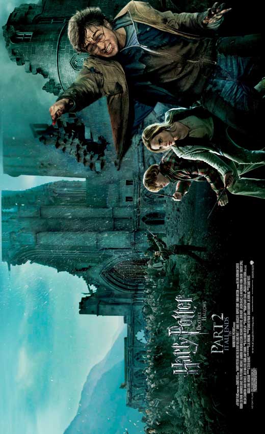 harry potter and the deathly hallows part 2 poster it all ends