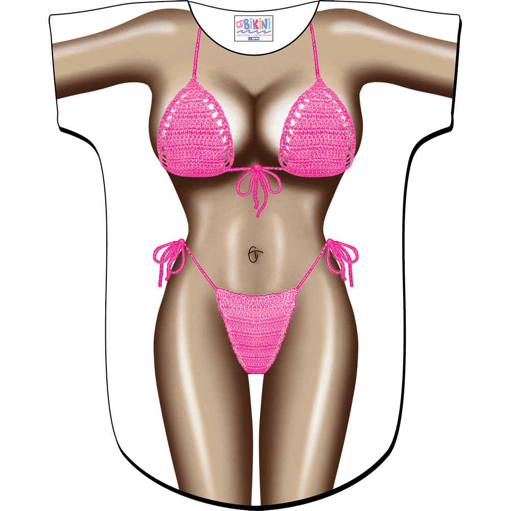la imprints bikini shirt