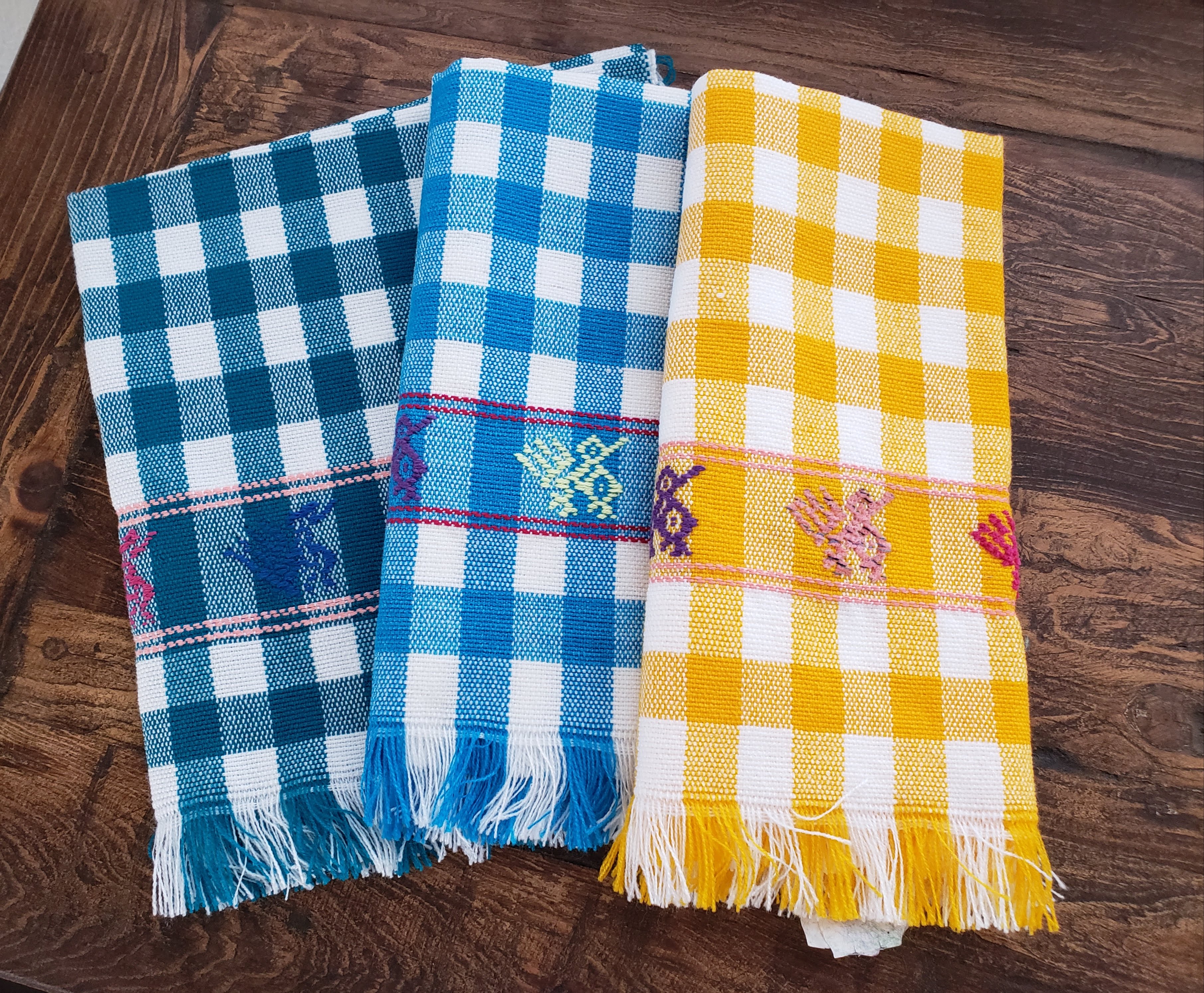 Blue Plaid Hand Towel – Haven Hand Towels