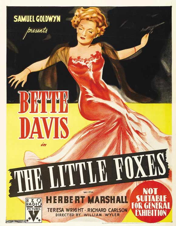 The Little Foxes Movie Poster 11 x 17 Style AA