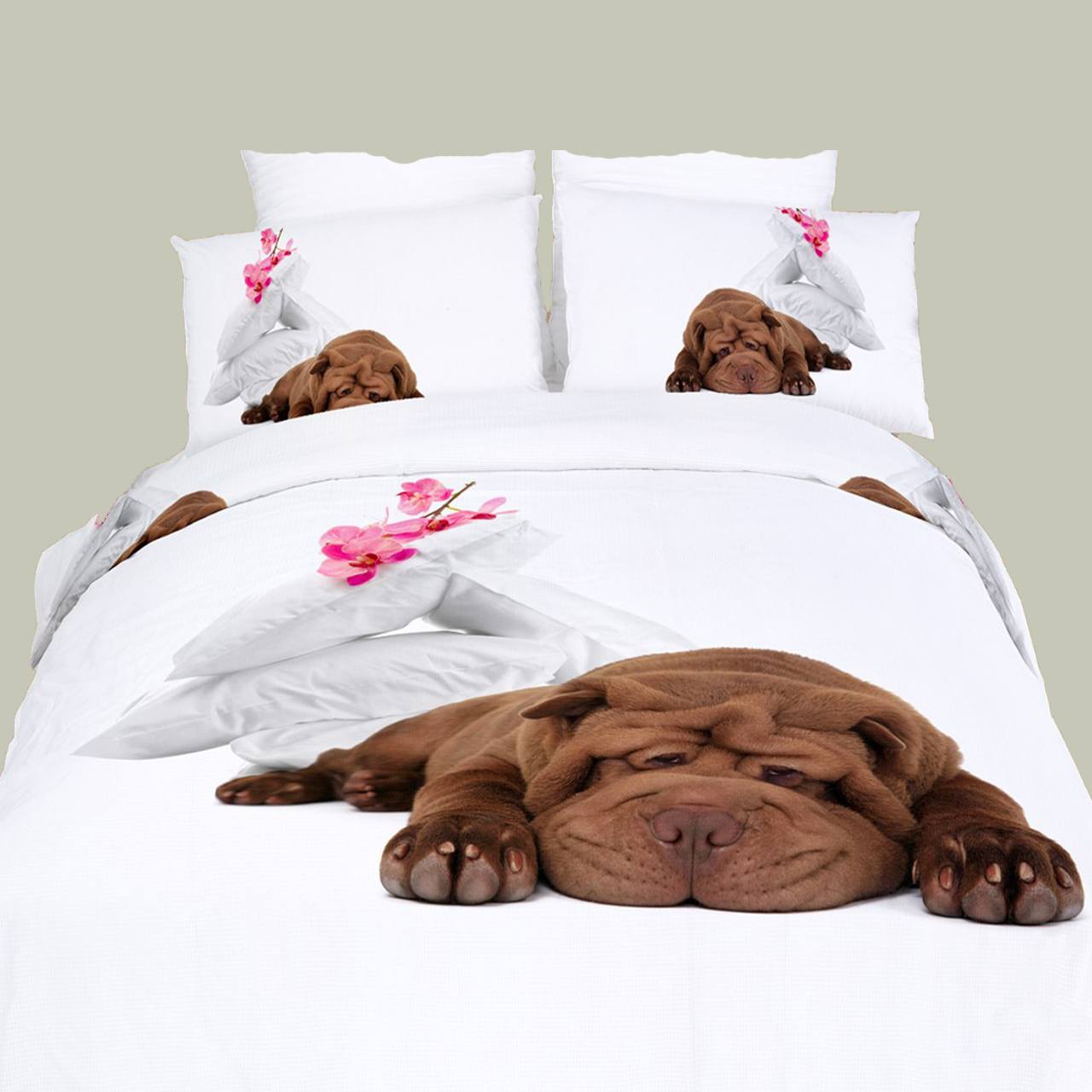 Постельное Белье Собаки Купить